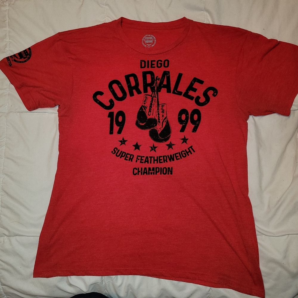 Diego Corrales 1999 Nevada Boxing Hall of Fame t shirt